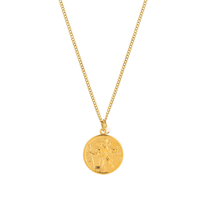 Gold Medaillon Halskette für Damen, öffnbar, mit schimmernder Süßwasserperle, Perlenkette.