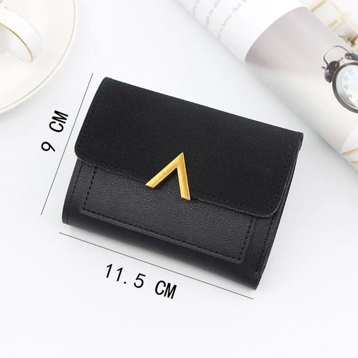 Vielseitiges Unisex Portemonnaie. Elegante Mini-Geldbörse mit praktischen Fächern.