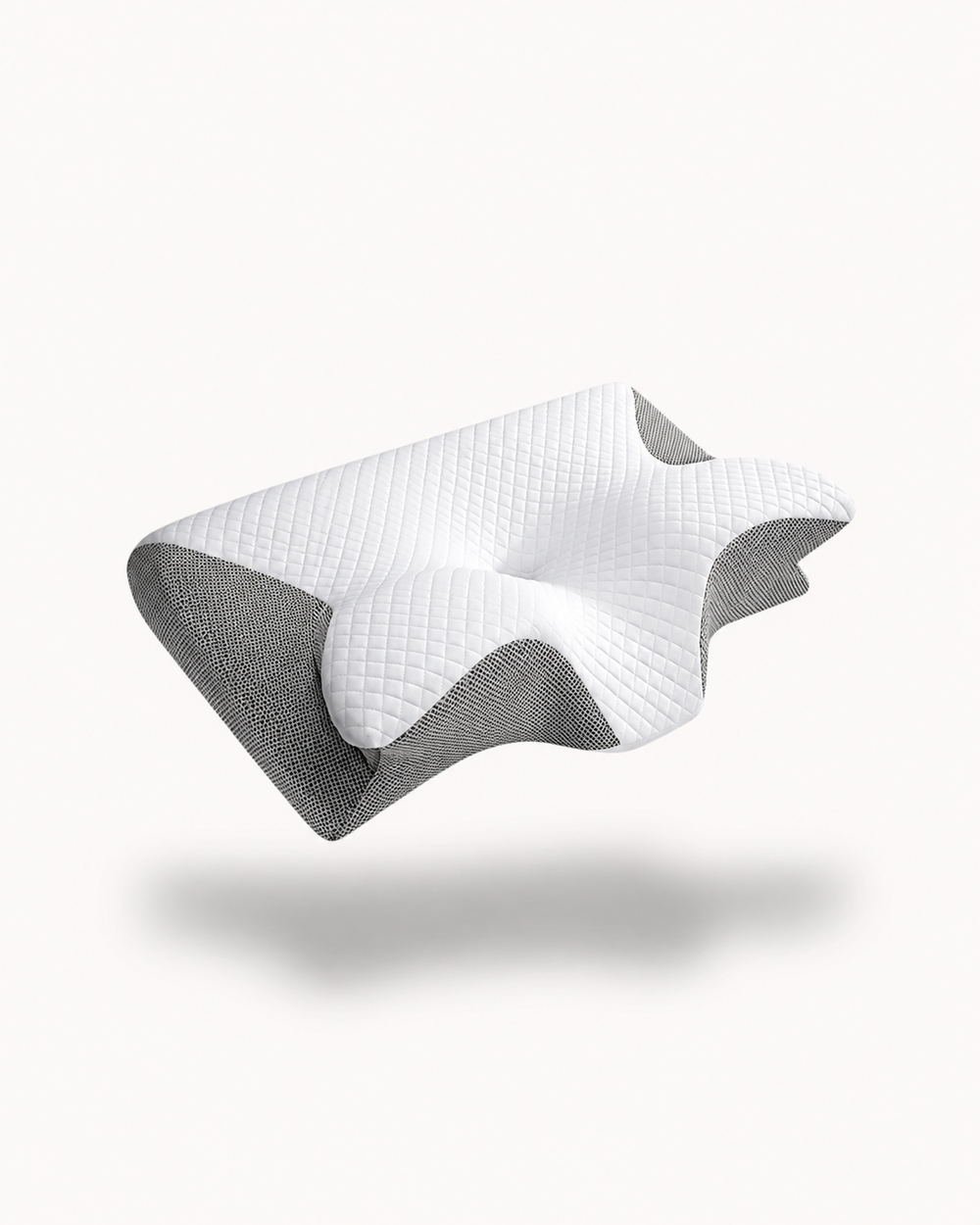 Orthopädisches Nackenkissen aus Memory Foam für Anti-Nackenverspannung & Schlafhilfe.