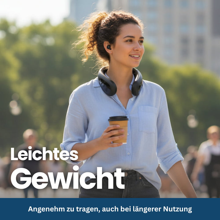 Freihändiger, tragbarer Halsventilator, kühlend. Optimale Erfrischung für Unisex-Nutzer beim Sport oder unterwegs.