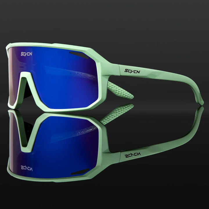 Sonnenschutz-Brille Unisex mit UV400 Schutz & leichtem TR90 Rahmen. Perfekt für Sportler.