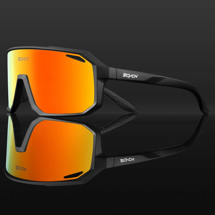 UV400 Schutz Sportsonnenbrille Unisex mit leichtem TR90 Rahmen für alle Outdoor-Aktivitäten.