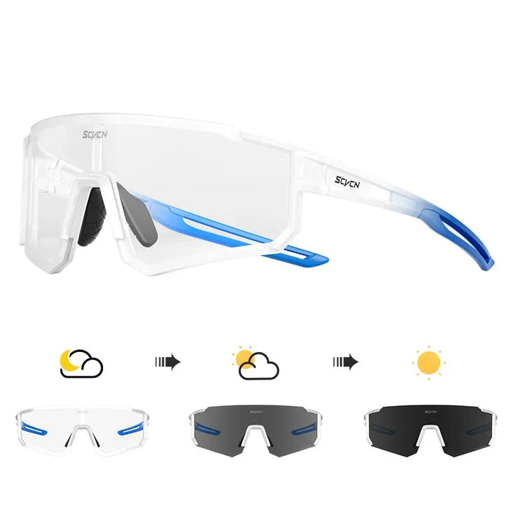 Hochwertige Sonnenbrille, leicht & UV400, für Radfahren, Wandern & Golf.