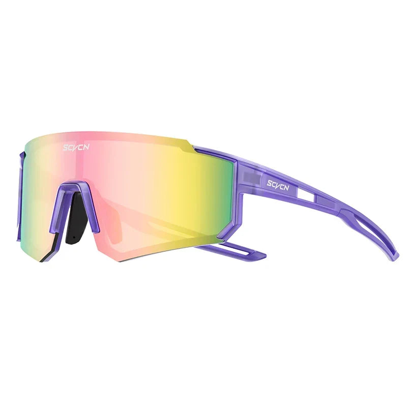 Damen Sportbrille, UV400 Schutz, super leicht, ideal für Outdoor-Aktivitäten.
