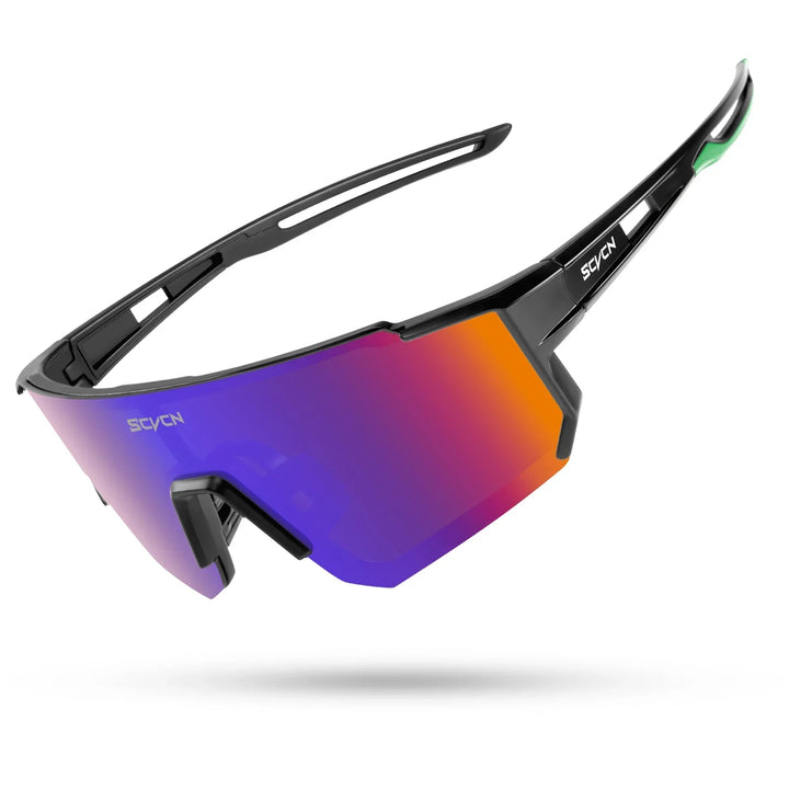 Unisex Sport-Sonnenbrille, UV400 Schutz, leichter Rahmen, für maximalen Komfort.