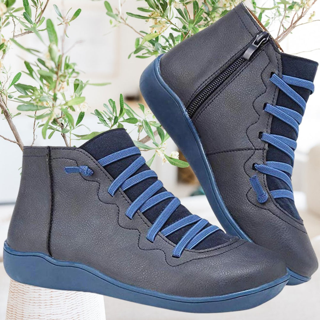 Vibrante, bequeme Damen-Boots. Farbenfrohe Freizeitschuhe, die Komfort und stilvolle Damenmode vereinen.