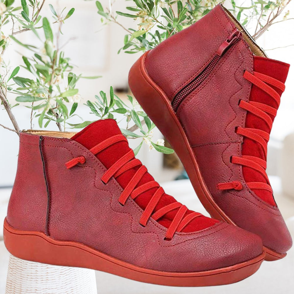 Stilvolle bunte Damen-Boots. Moderne Halbschuhe, perfekt als Freizeitschuhe & Alltagsschuhe für Damen.