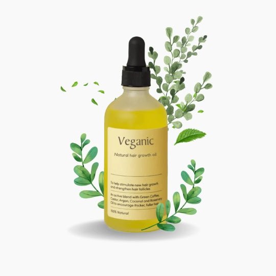 Anti-Haarausfall Haaröl & Kopfhautpflege. Kräftigt das Haar, fördert Wachstum & gesunde Kopfhaut, Naturkosmetik.