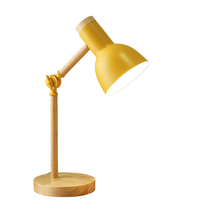 Elegante, pastellfarbene Macaron Schreibtischleuchte, verstellbar, perfekt als dekorative Nachttisch- oder Bürolampe.
