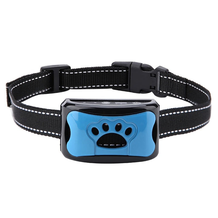 Verstellbares Anti-Bell Ultraschall Hundehalsband für effektive Bellkontrolle und sanftes Hundetraining.