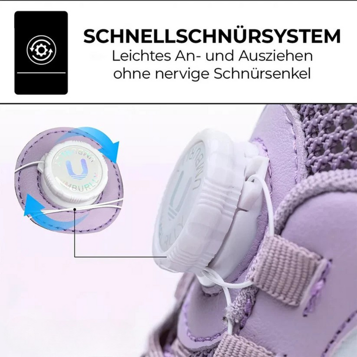 Rutschfeste Damen Arbeitsschuhe S3, hoher Tragekomfort durch atmungsaktive Materialien.