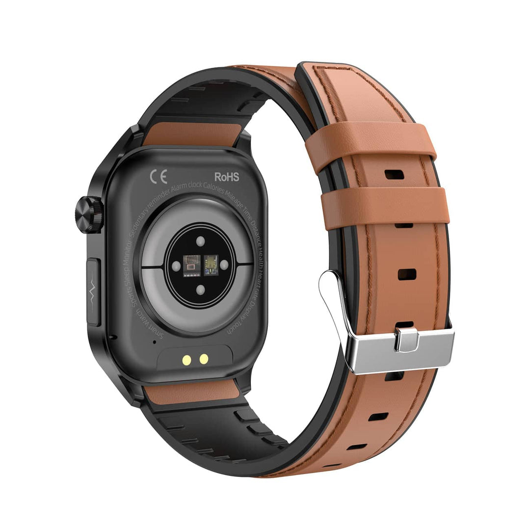 Alltagstaugliche Unisex Smartwatch mit Schrittzähler und intuitivem HD-Touchscreen.