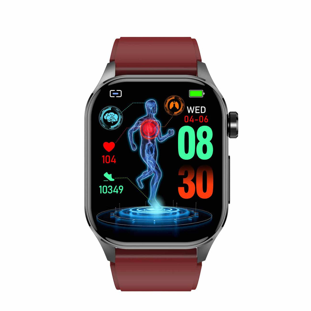 Moderne Smartwatch für Damen & Herren: HD-Touchscreen, Sport- & Gesundheitsfunktionen.