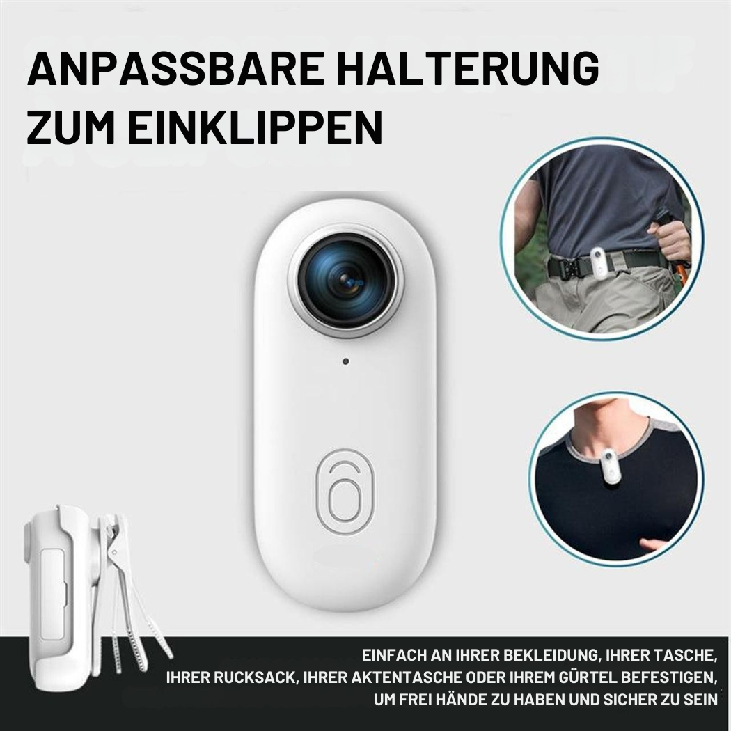 Leistungsstarke 4K Reisekamera für Abenteuer; nimmt scharfe Videos und Fotos bei jeder Expedition auf.