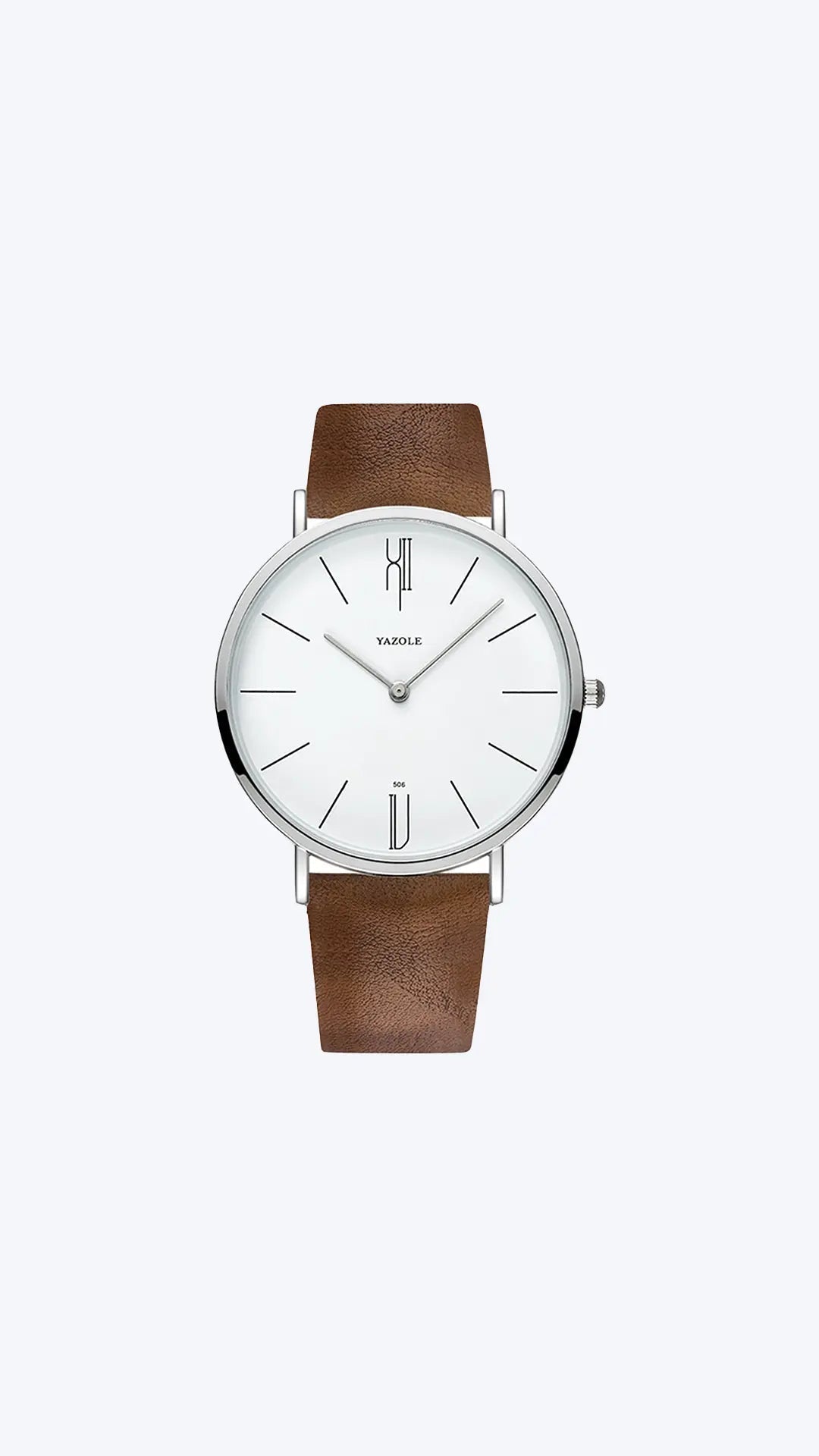 Elegante Herren Armbanduhr, Edelstahlgehäuse, präzises Quarz-Uhrwerk. Klassisches Design.