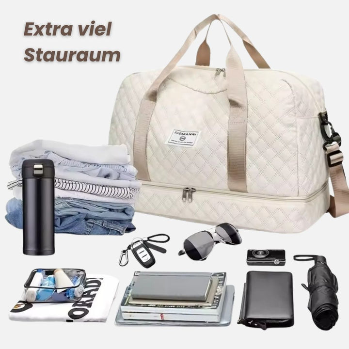 Robuste Herren Sporttasche als Weekender, Reisetasche und Handgepäck. Mit Nass- & Schuhfach.