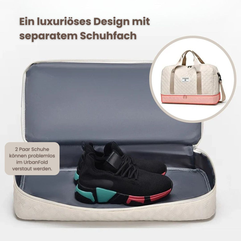 Elegante Damen Weekender Tasche, perfekt für Sport, Gym und Kurzreisen.