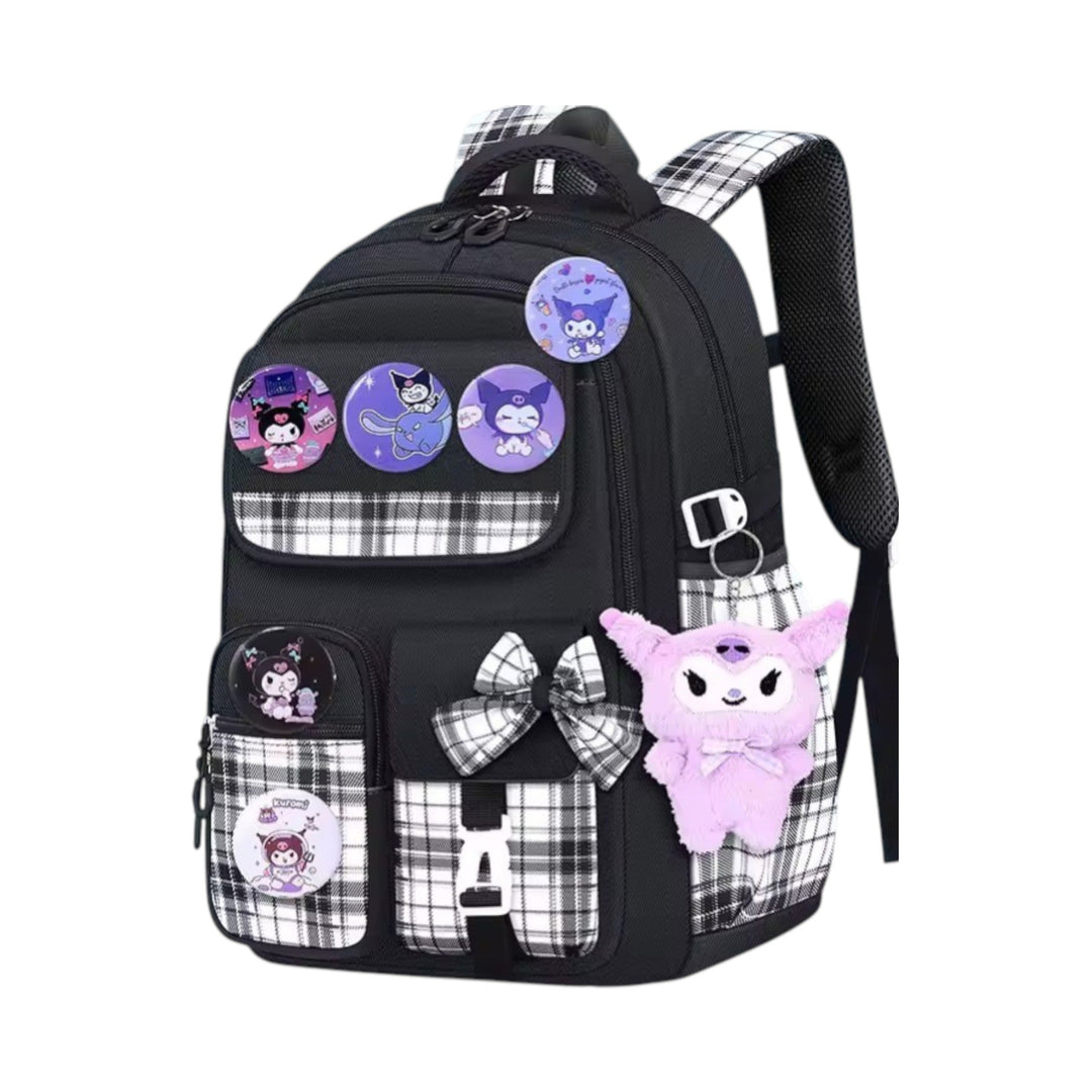 Komfortabler Kinderrucksack für Mädchen, ergonomisch geformt und in verschiedenen Farben erhältlich.